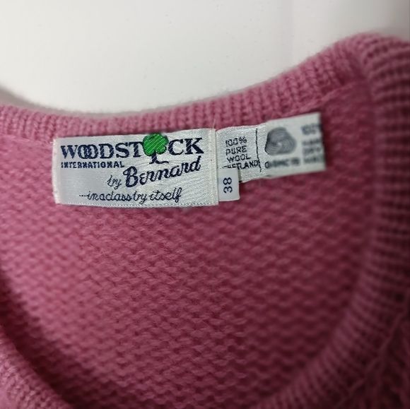 Vintage Woodstock by Benard 💯 Wool , double breasted Sweater. 38 ( small) - Picture 7 of 9
